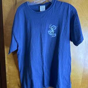 Dave Matthews Band Crystal Ball Comfort Wash Graphic T-Shirt Blue Large